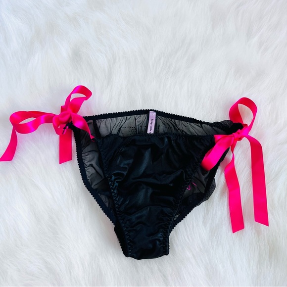 Y2K Rare NWOT Victoria's Secret Sexy Little Things Valentine Panties Size L - Picture 4 of 8